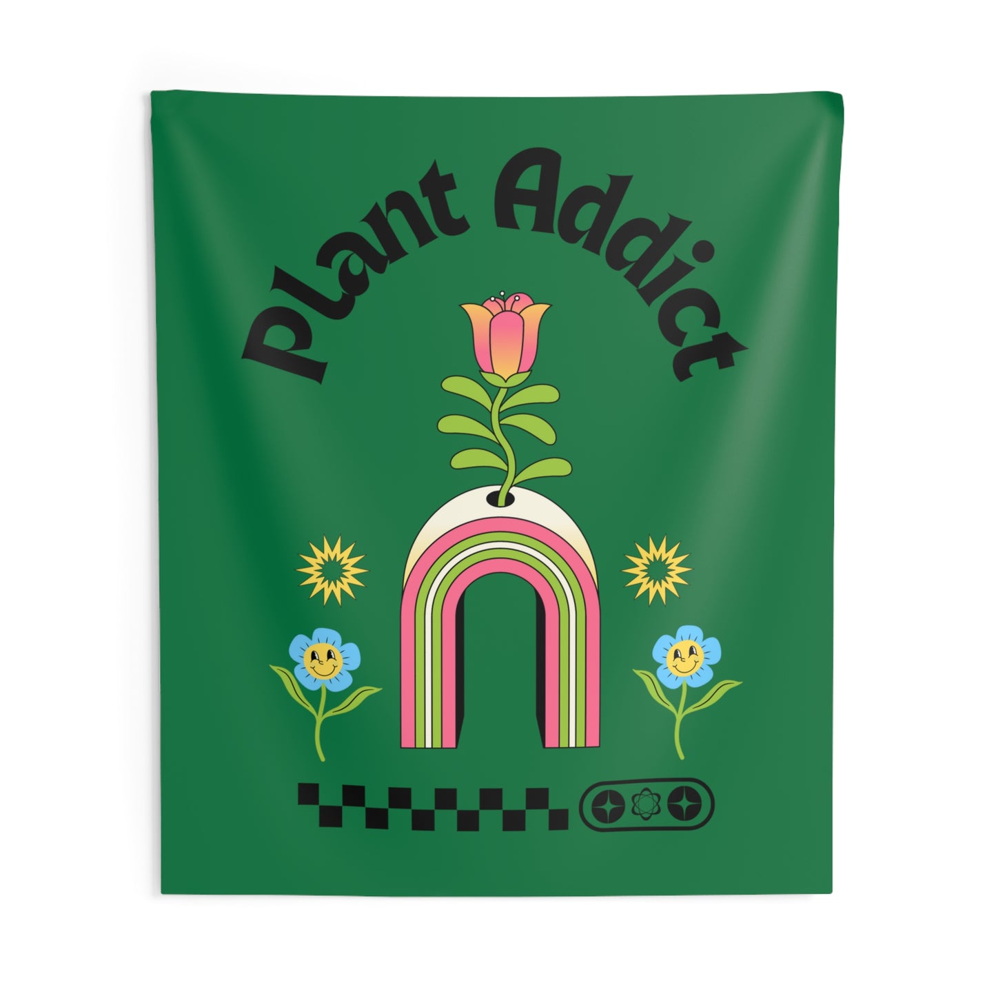 Plant Addict Indoor Wall Tapestries