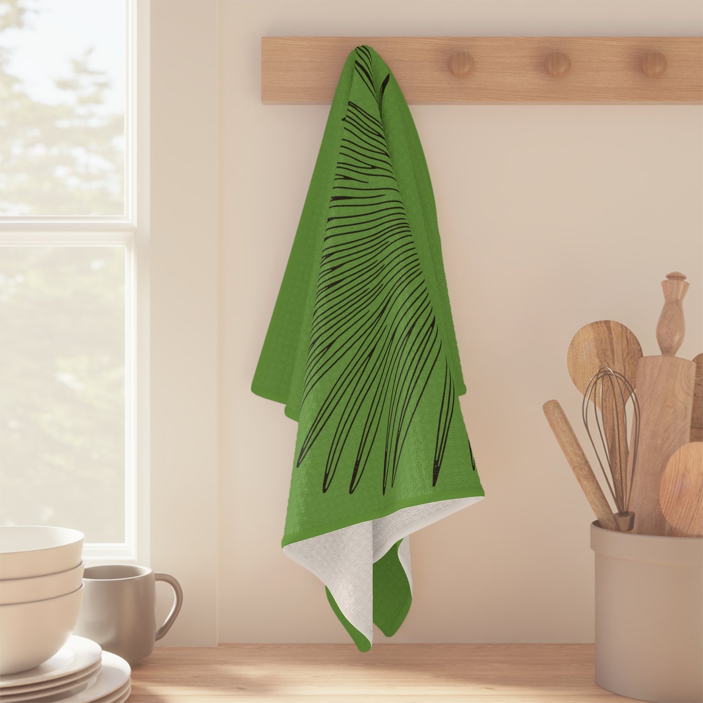 Palm Leaf Tea Towel
