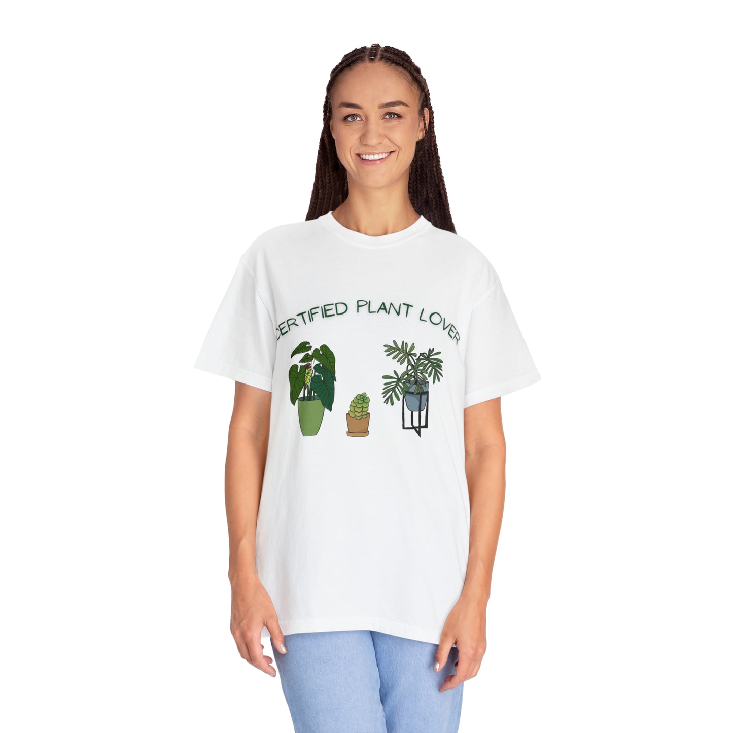 Certified Plant Lover Unisex Garment-Dyed T-shirt