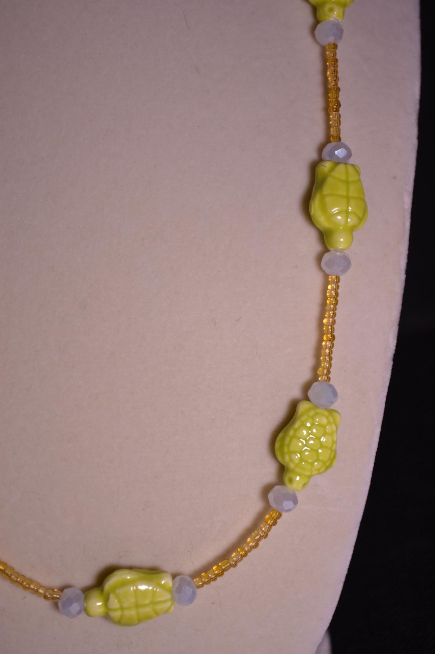 Beaded Sea Turtle necklace