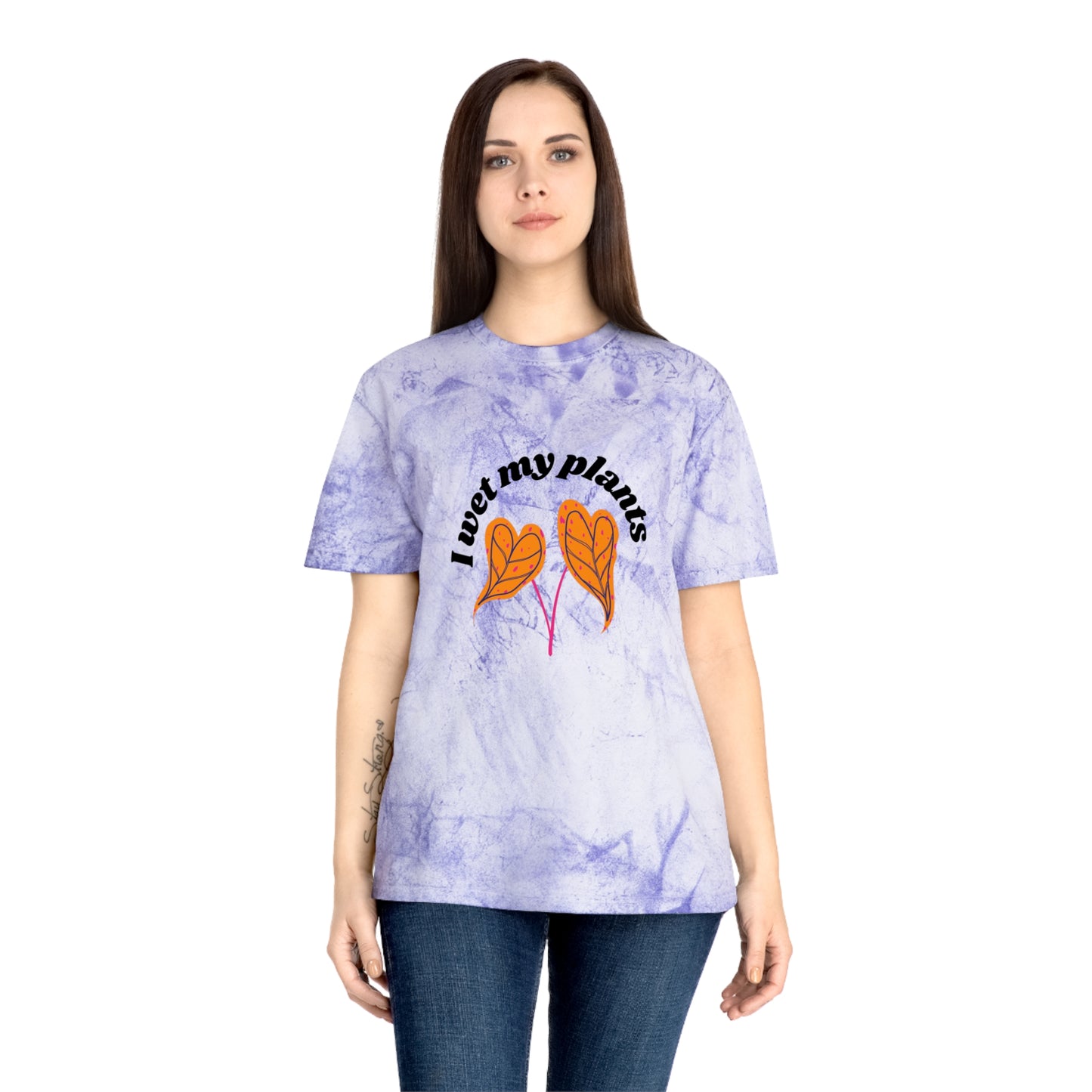 I Wet My Plants Color Blast T-Shirt