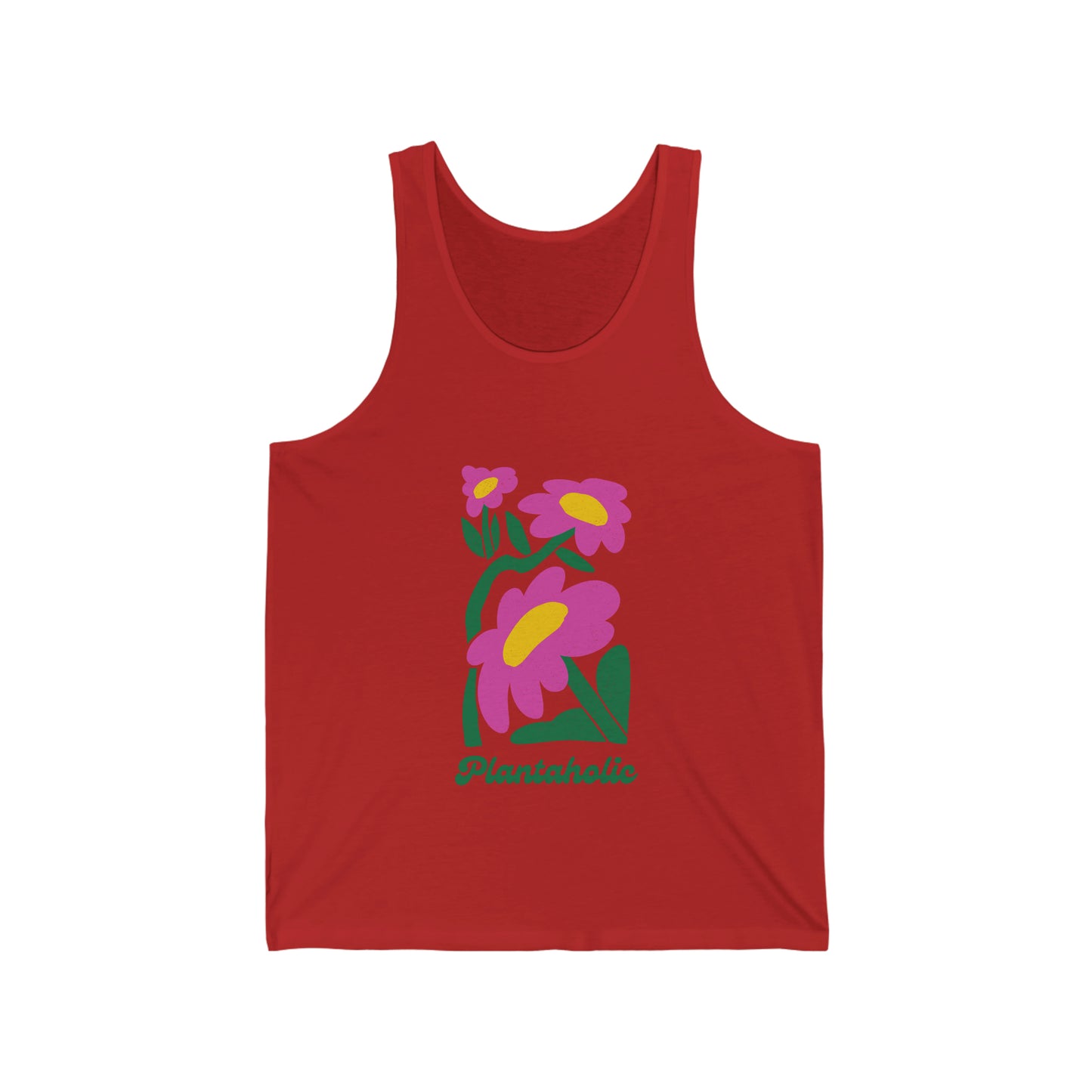 Plantaholic Unisex Jersey Tank