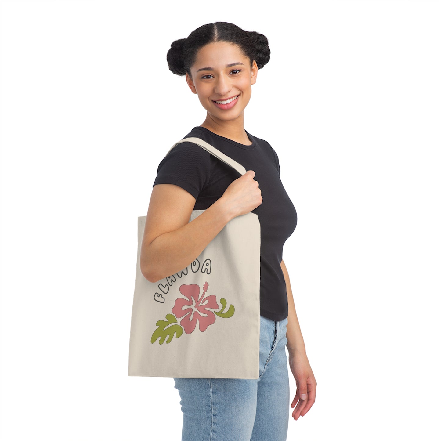 Flawda Canvas Tote Bag