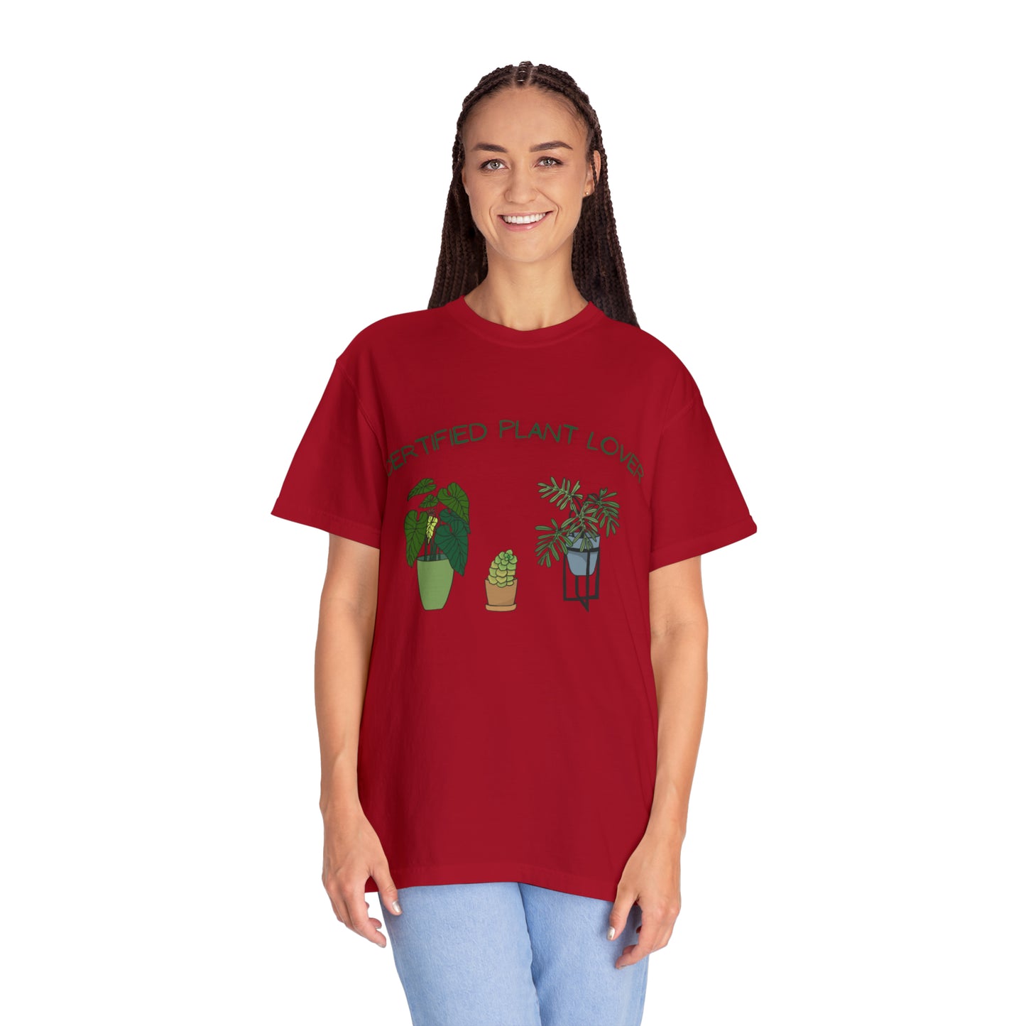 Certified Plant Lover Unisex Garment-Dyed T-shirt