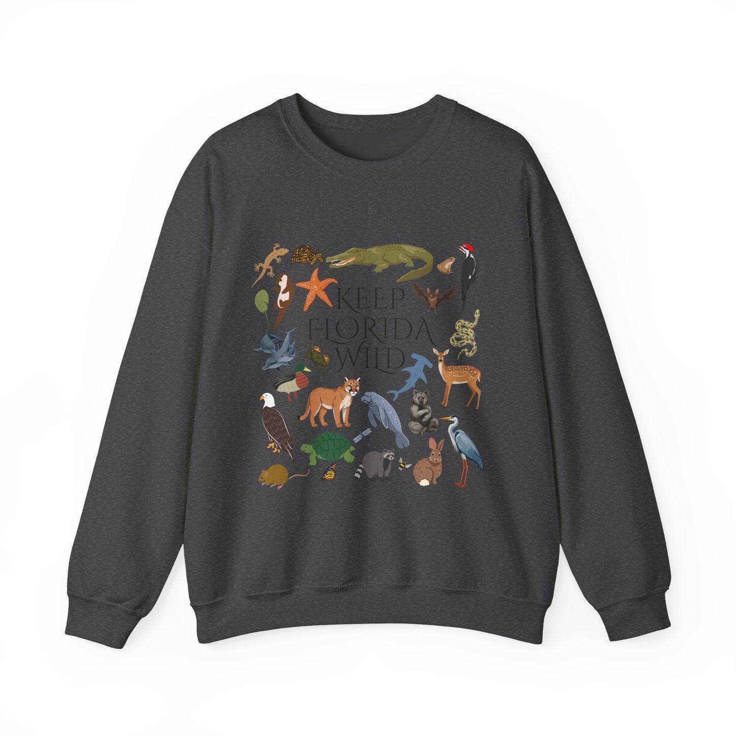 Keep Florida Wild Unisex Crewneck Sweatshirt