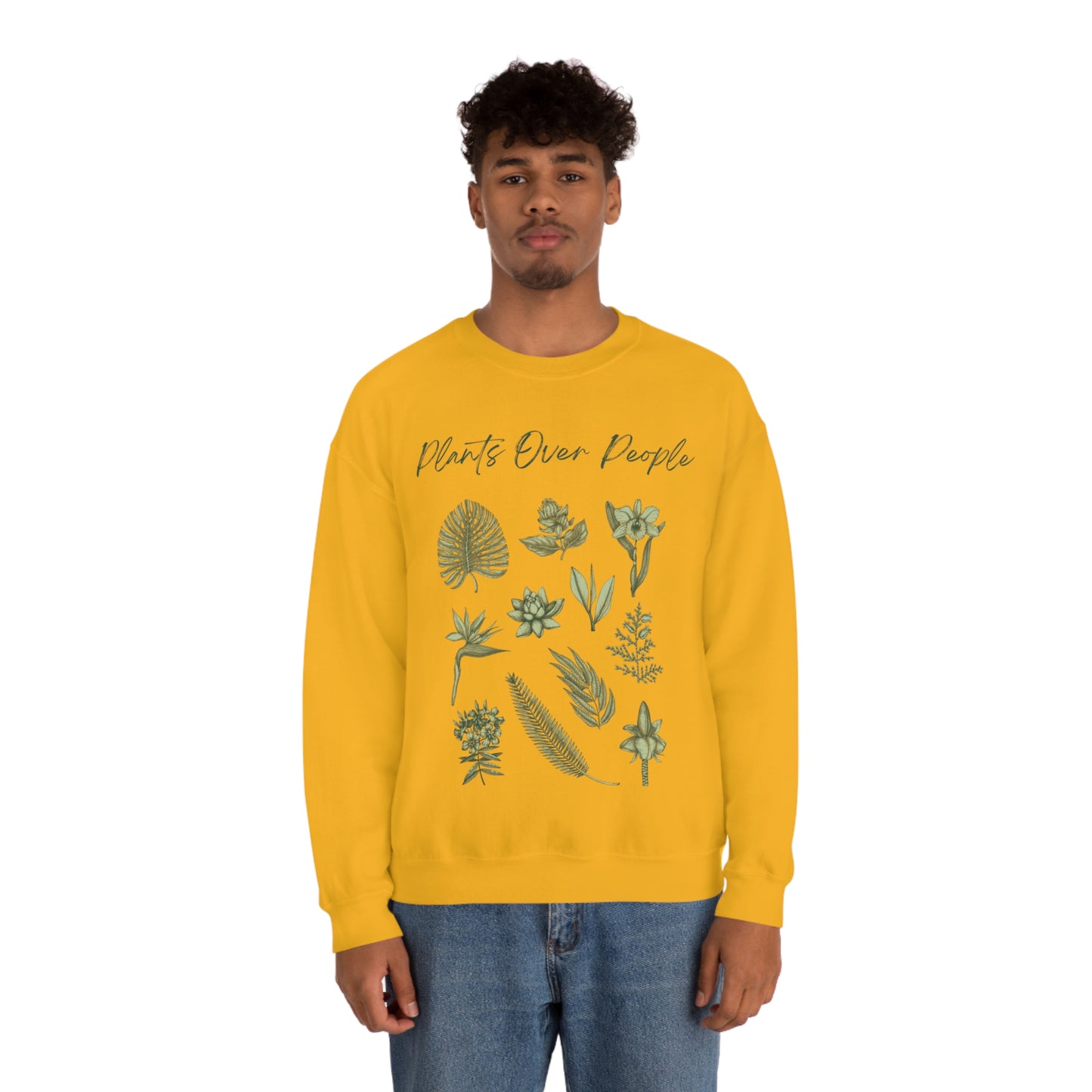 Plants Over People Unisex Crewneck