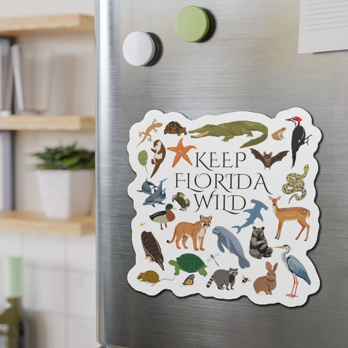 Keep Florida Wild Magnets