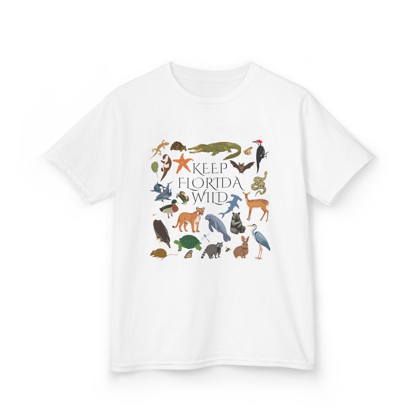 Keep Florida Wild Kids Cotton Tee