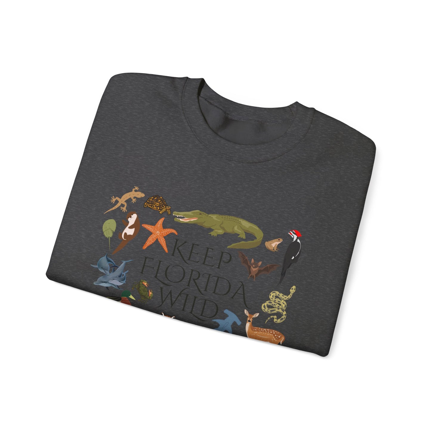 Keep Florida Wild Unisex Crewneck Sweatshirt