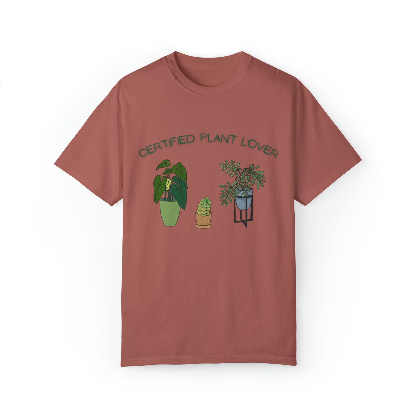 Certified Plant Lover Unisex Garment-Dyed T-shirt