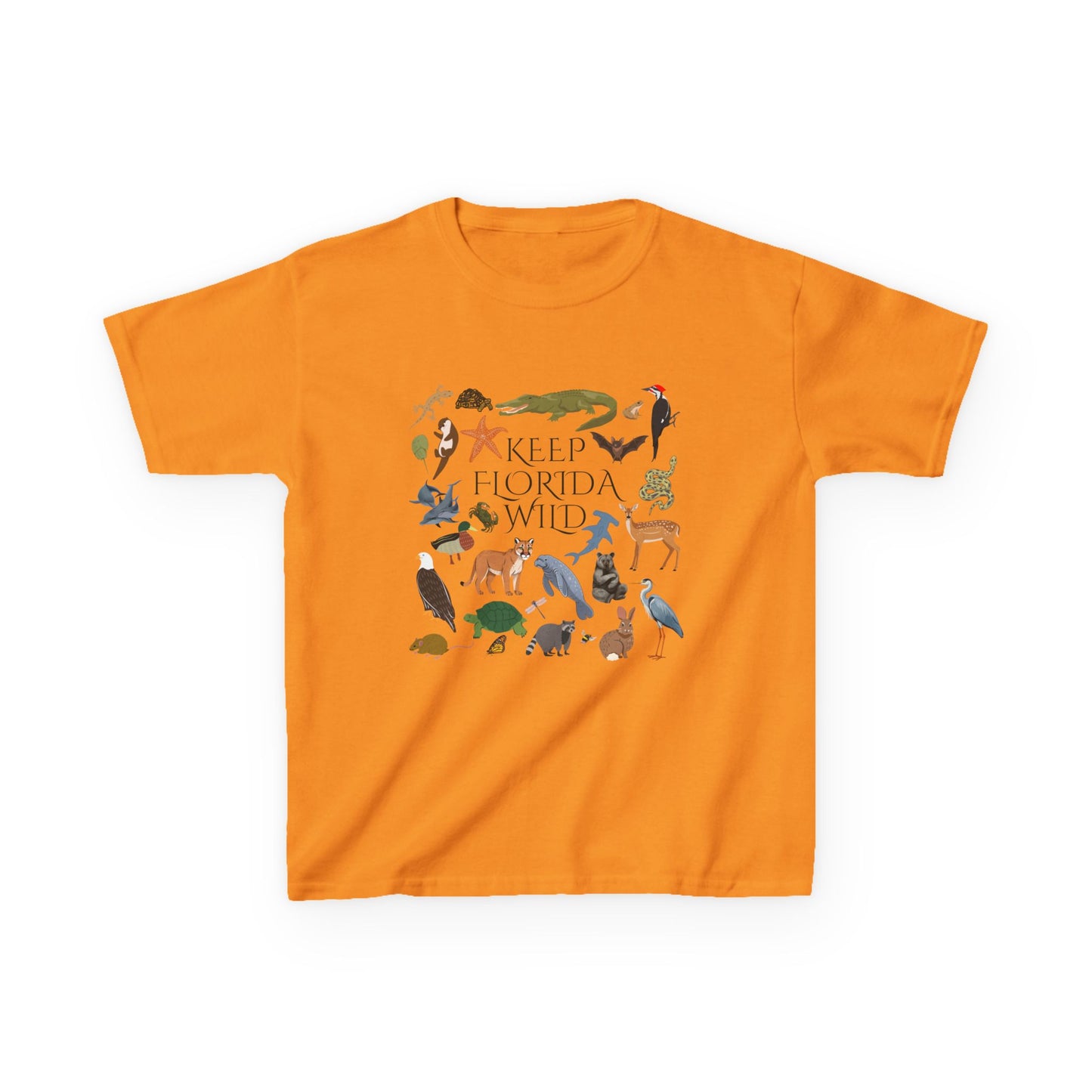 Keep Florida Wild Kids Cotton Tee