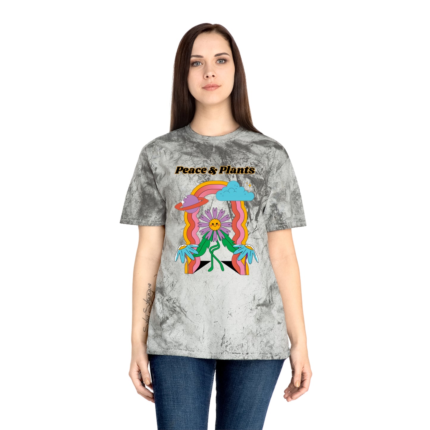 Peace & Plants Color Blast T-Shirt