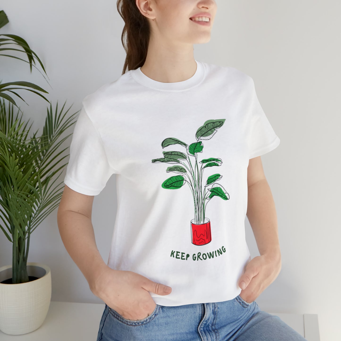 Keep Growing Unisex Jersey Short Sleeve