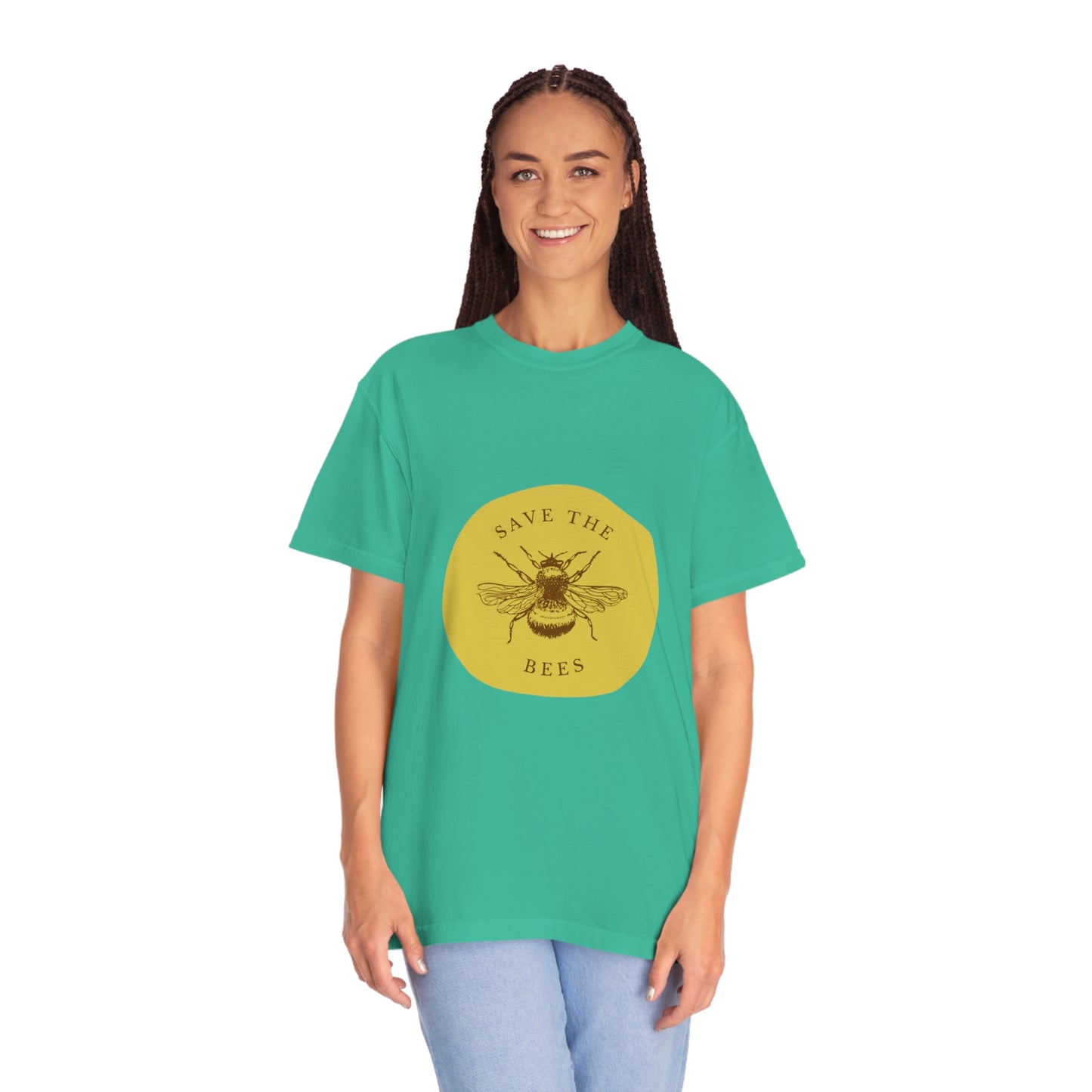 Save The Bees Unisex Garment-Dyed T-shirt