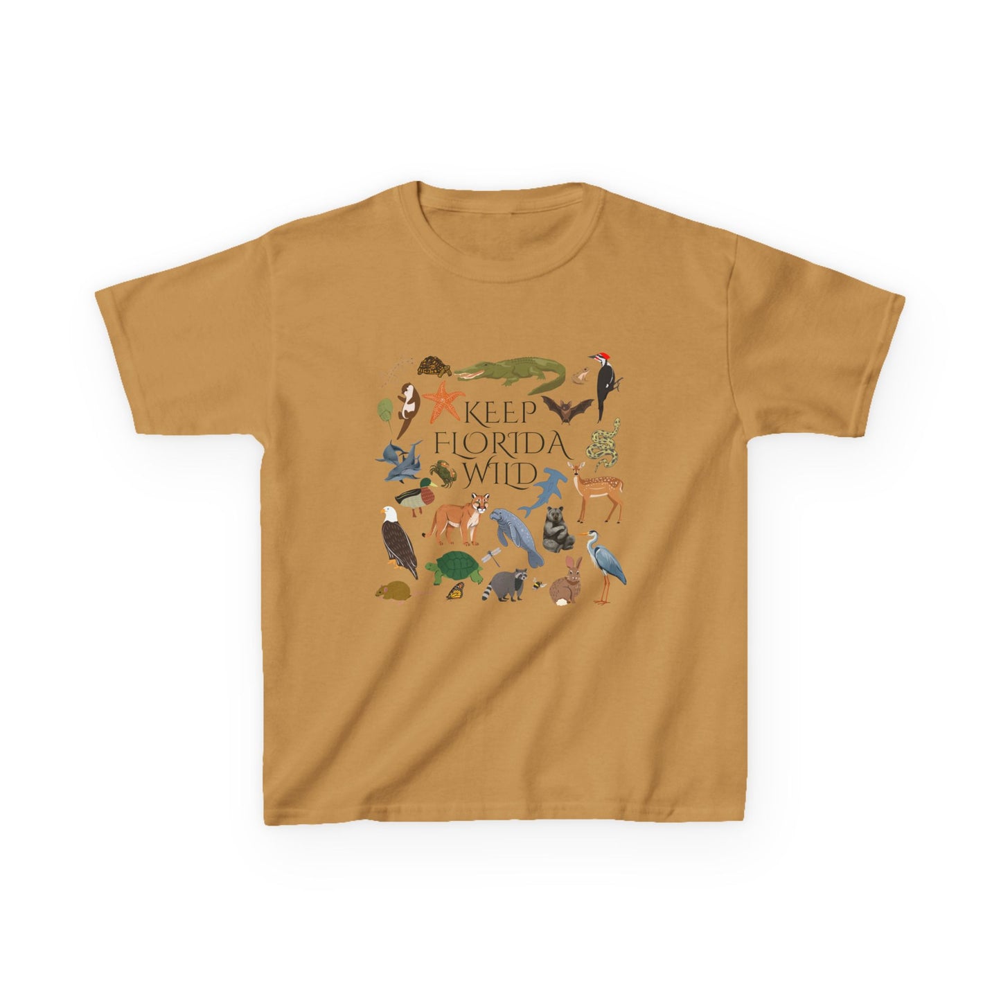 Keep Florida Wild Kids Cotton Tee