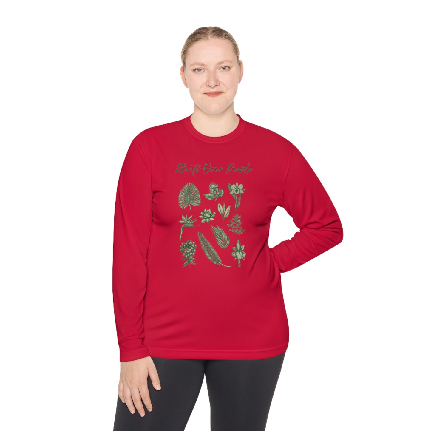 Plants Over People Unisex Lightweight Long Sleeve