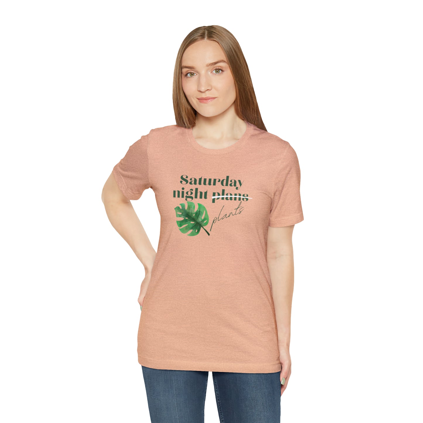 Saturday Night Plants Unisex Jersey Short Sleeve