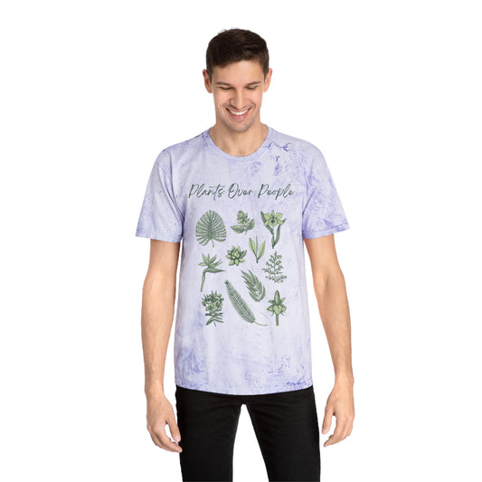 Plants Over People Unisex Color Blast T-Shirt
