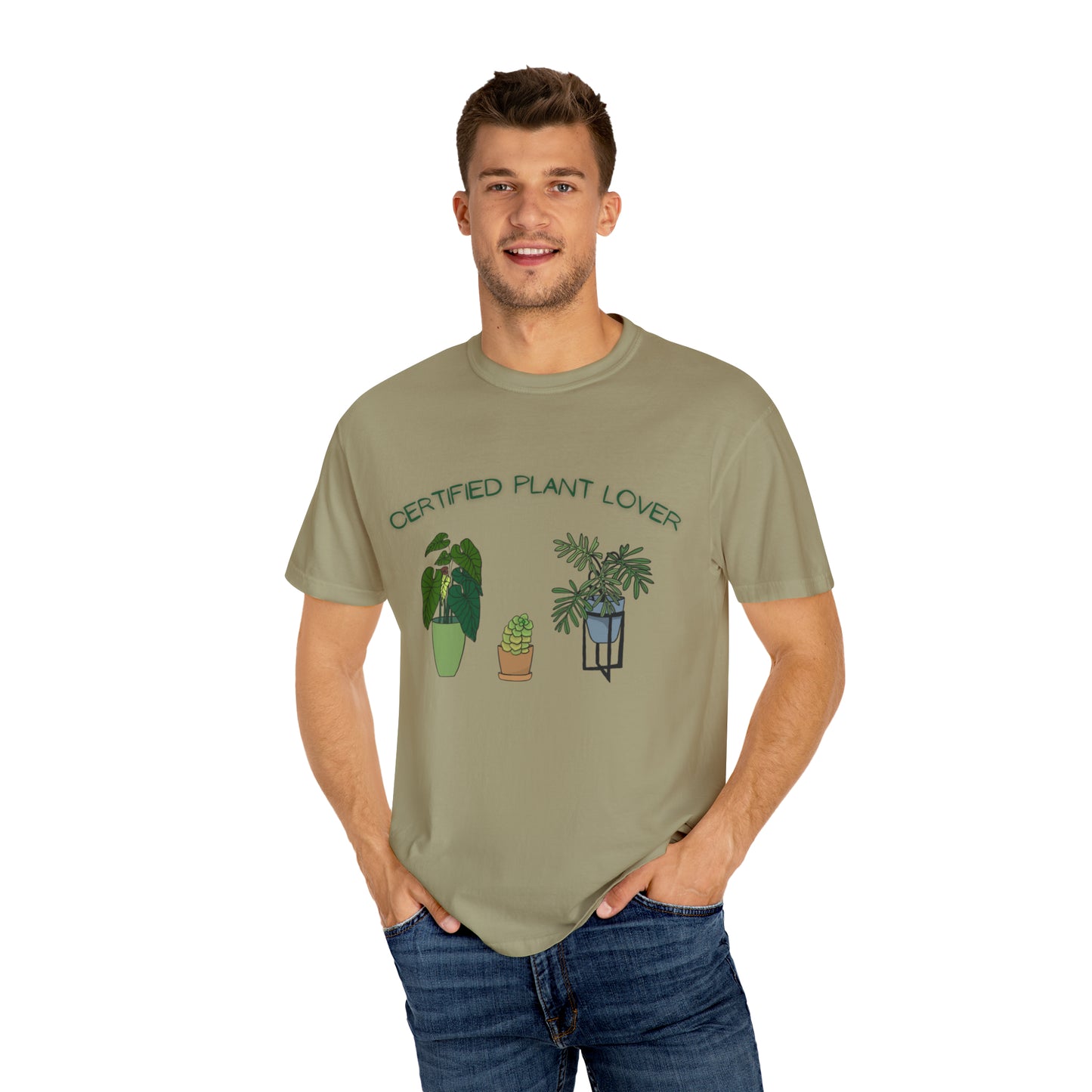 Certified Plant Lover Unisex Garment-Dyed T-shirt