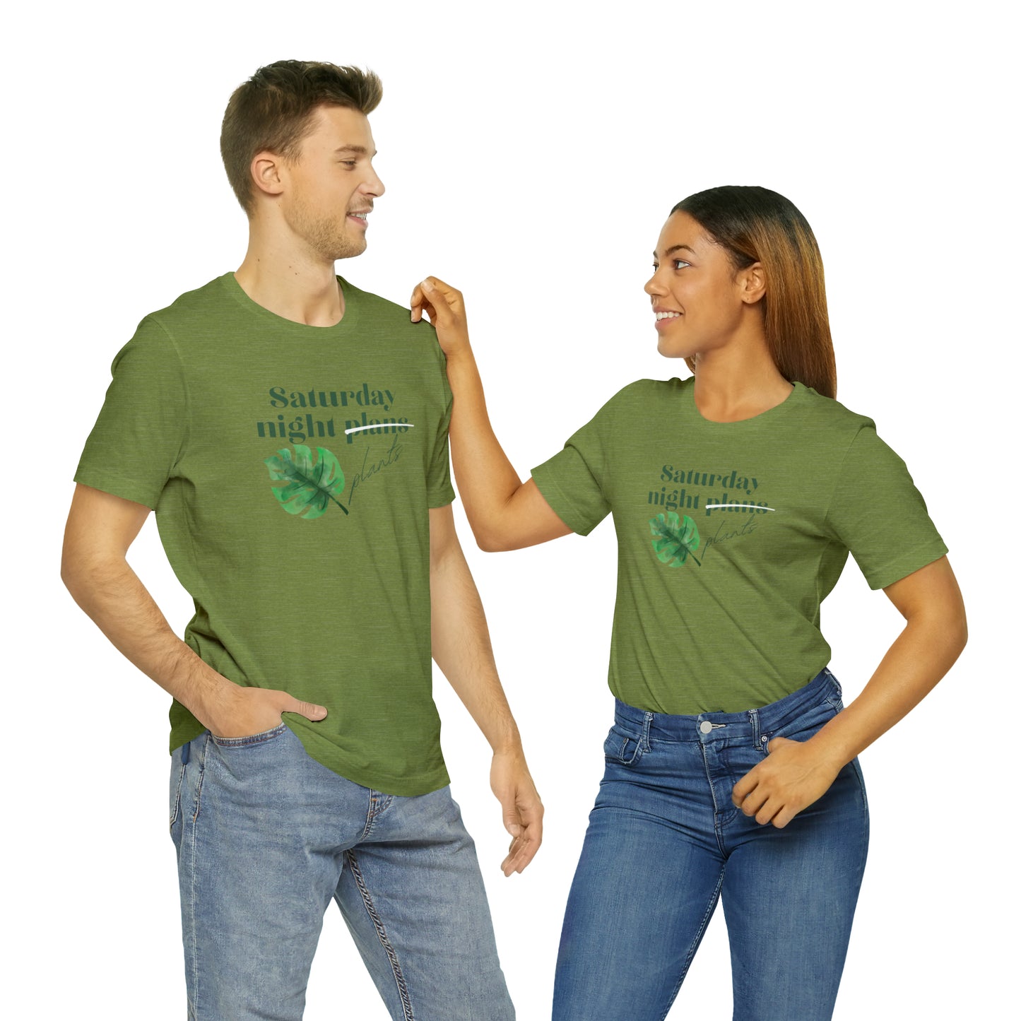 Saturday Night Plants Unisex Jersey Short Sleeve