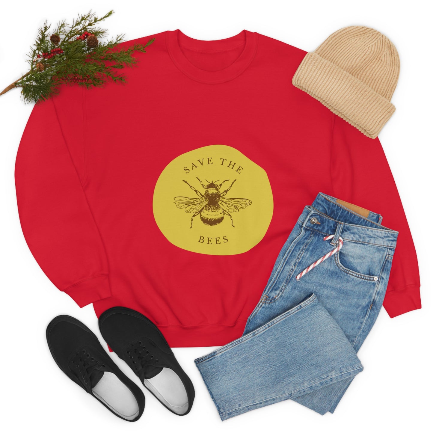 Save The Bees Unisex Crewneck