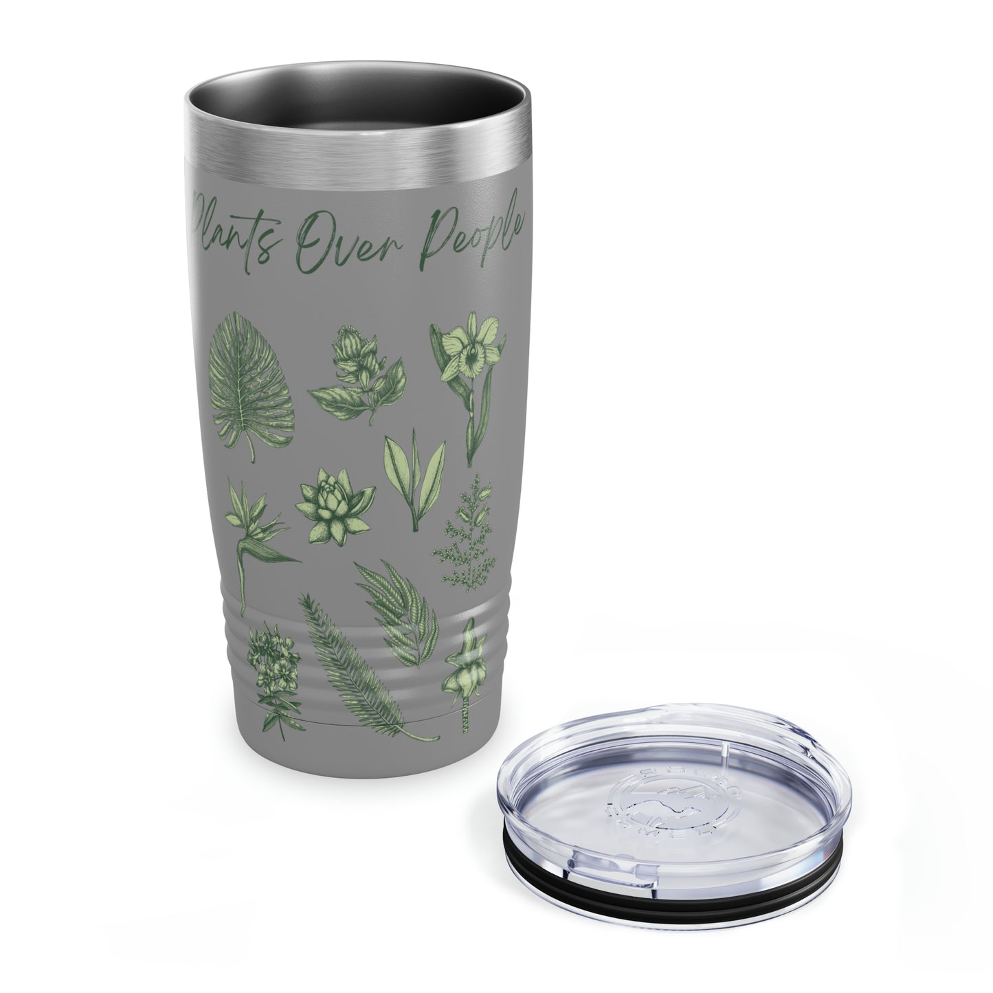 Plants Over People Ringneck Tumbler, 20oz