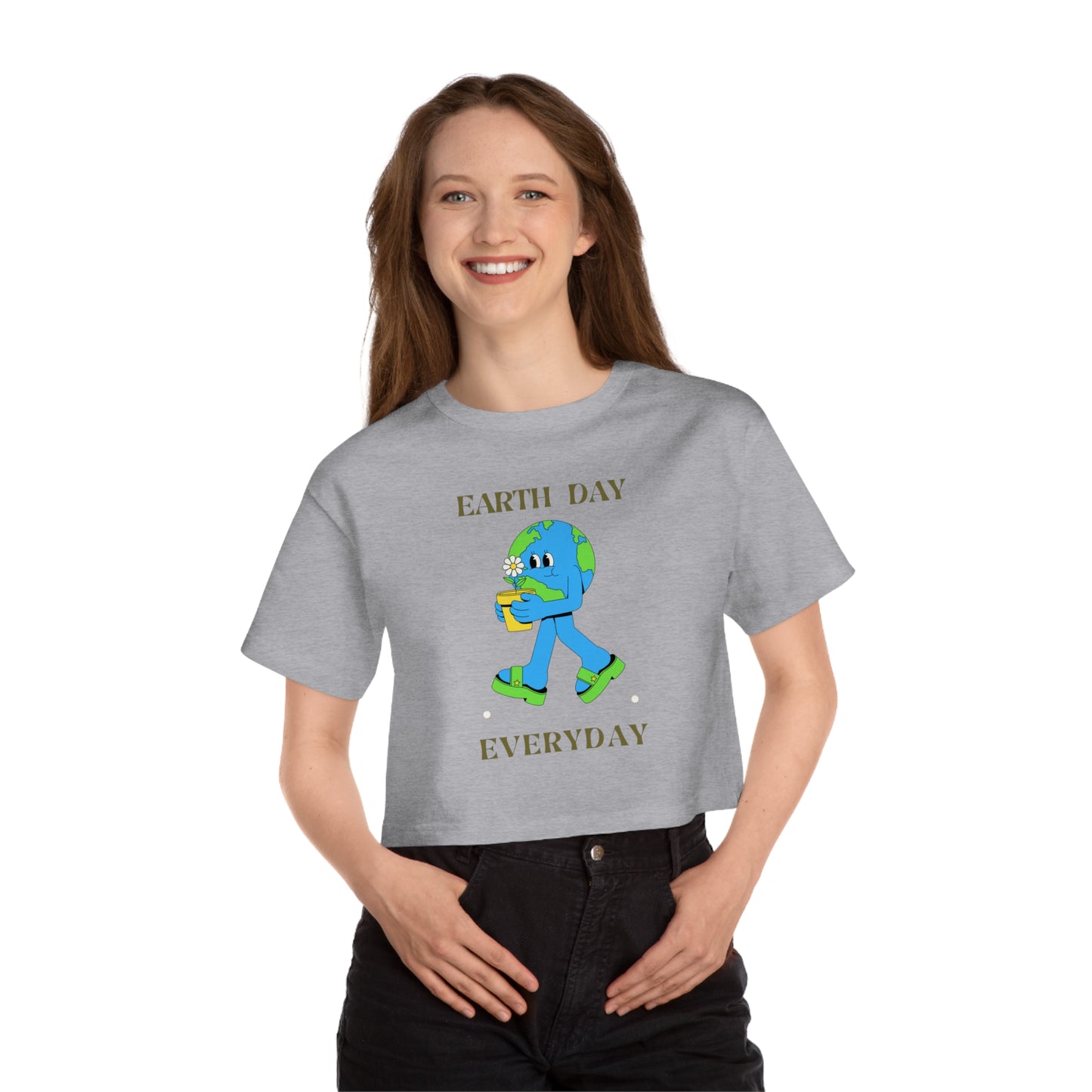 Earth Day Everyday Champion Women's Cropped T-Shirt
