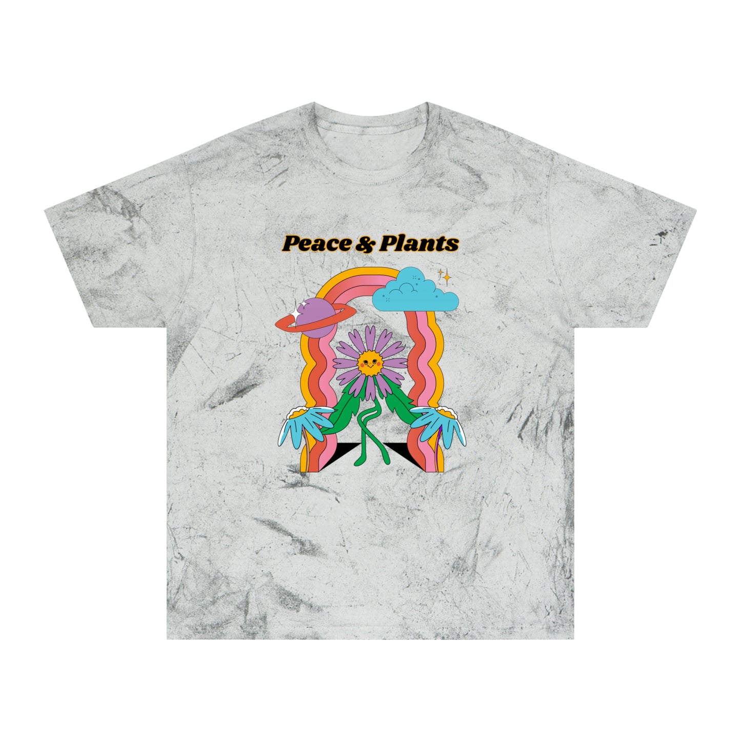 Peace & Plants Color Blast T-Shirt
