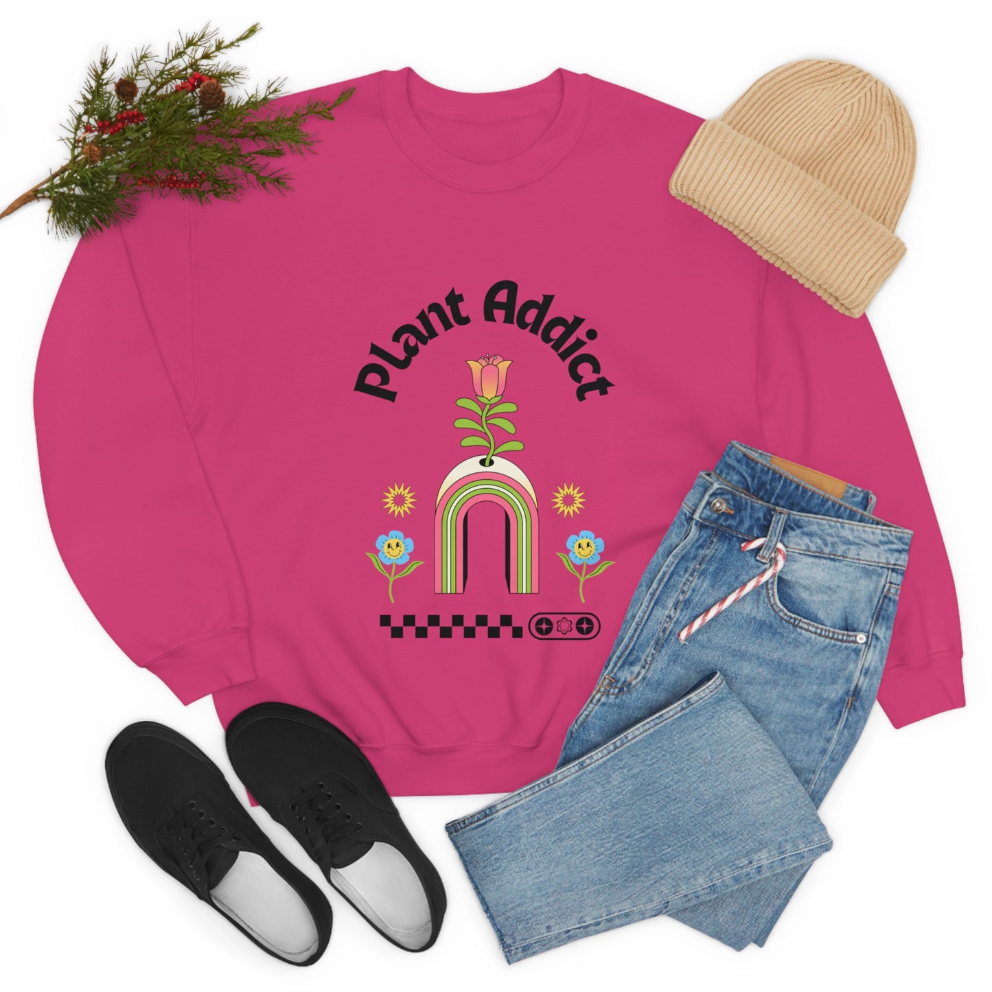 Plant Addict Unisex Crewneck