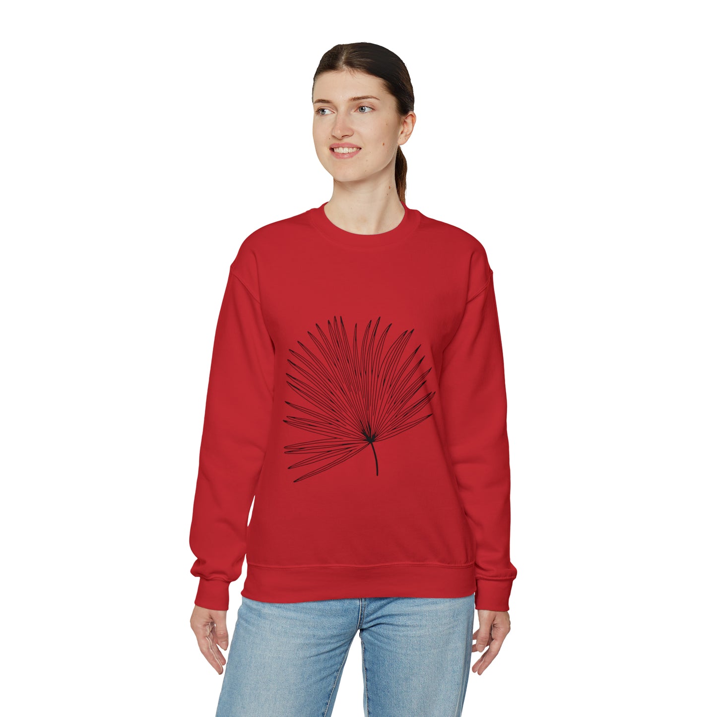 Palm Leaf Unisex Crewneck Sweatshirt