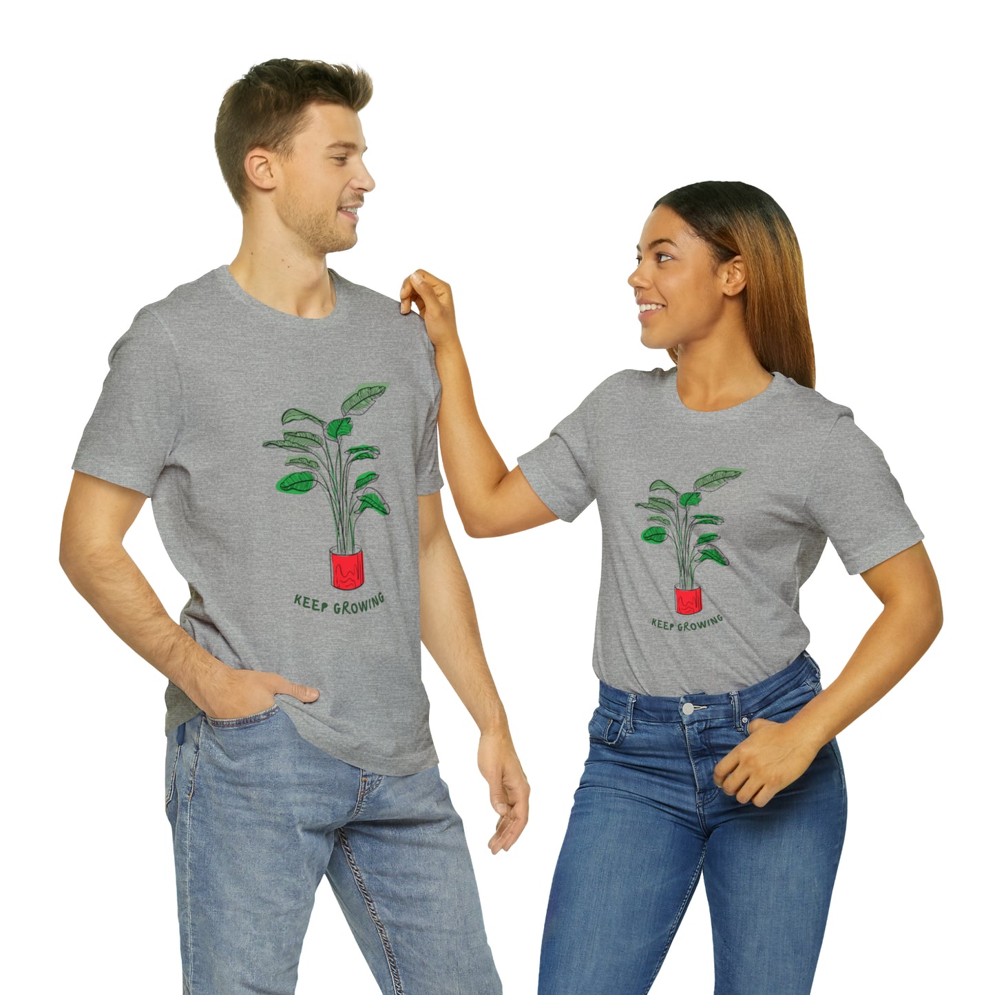 Keep Growing Unisex Jersey Short Sleeve