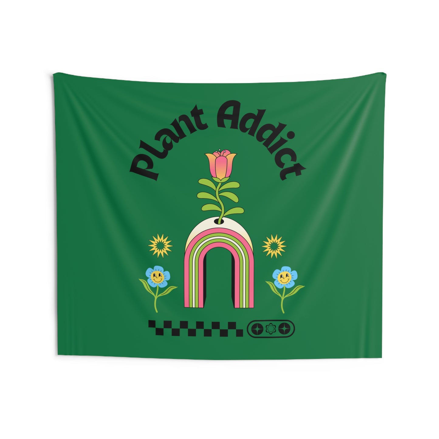 Plant Addict Indoor Wall Tapestries