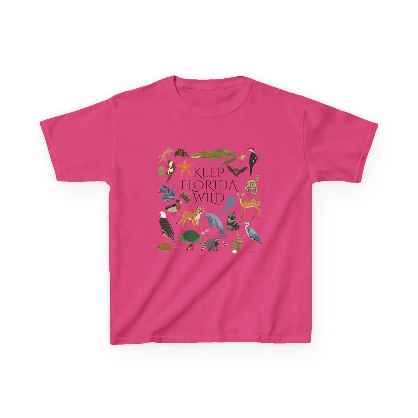 Keep Florida Wild Kids Cotton Tee