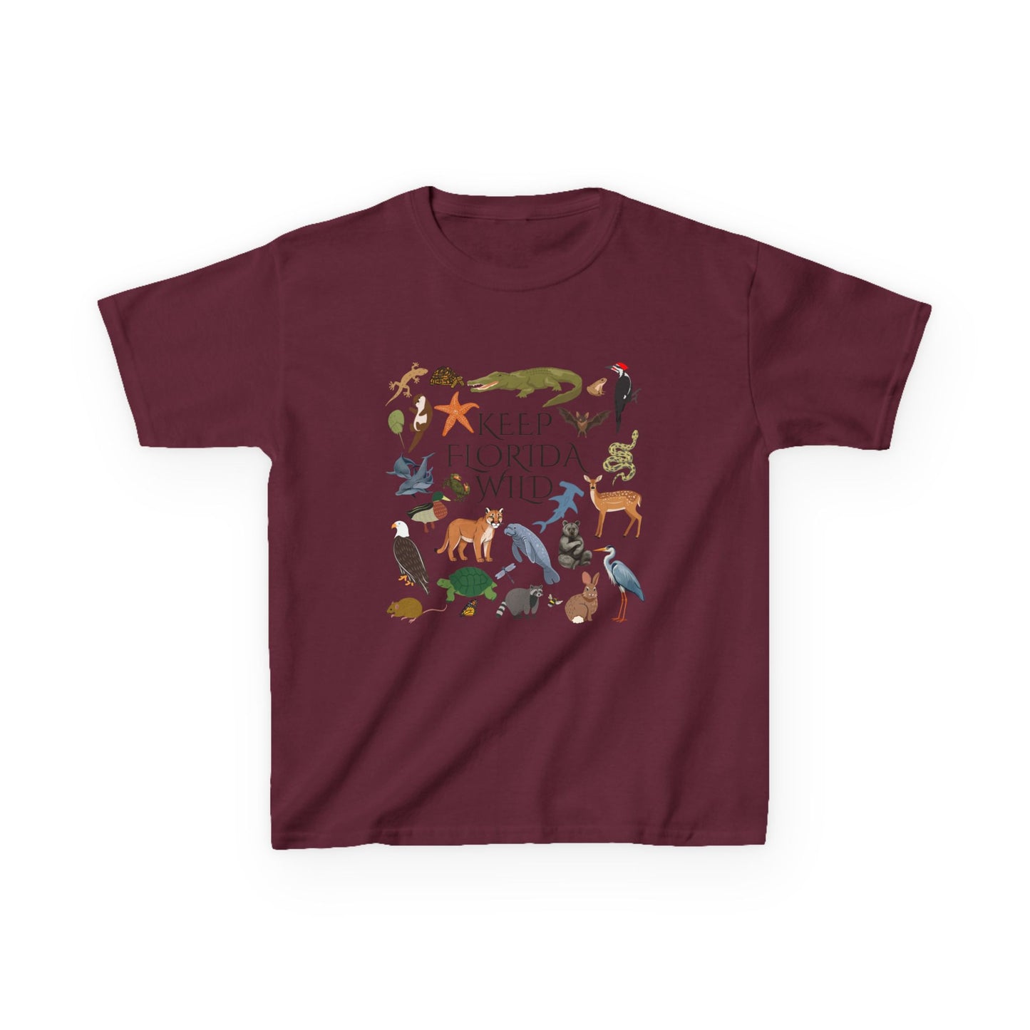Keep Florida Wild Kids Cotton Tee