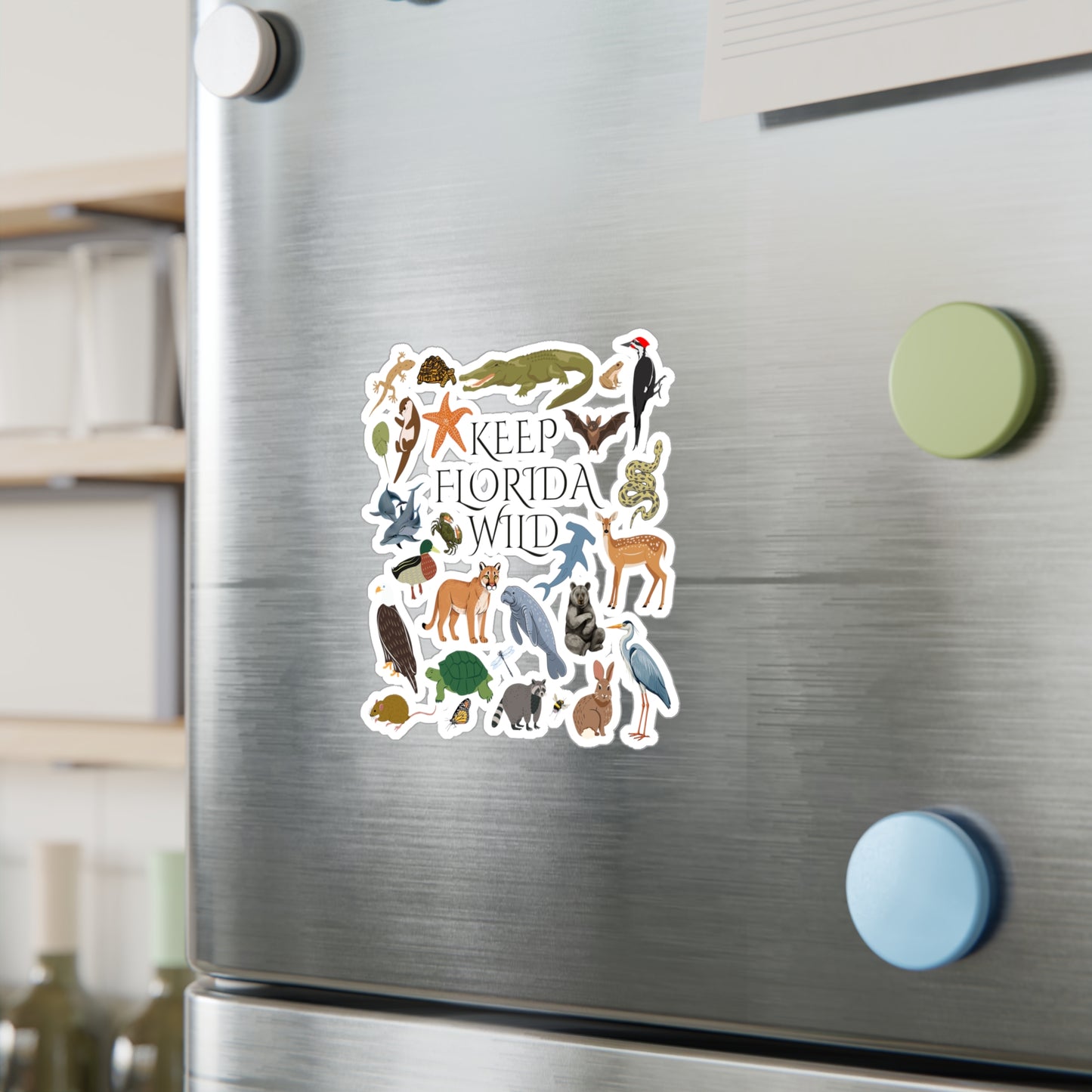 Keep Florida Wild Vinyl Decals