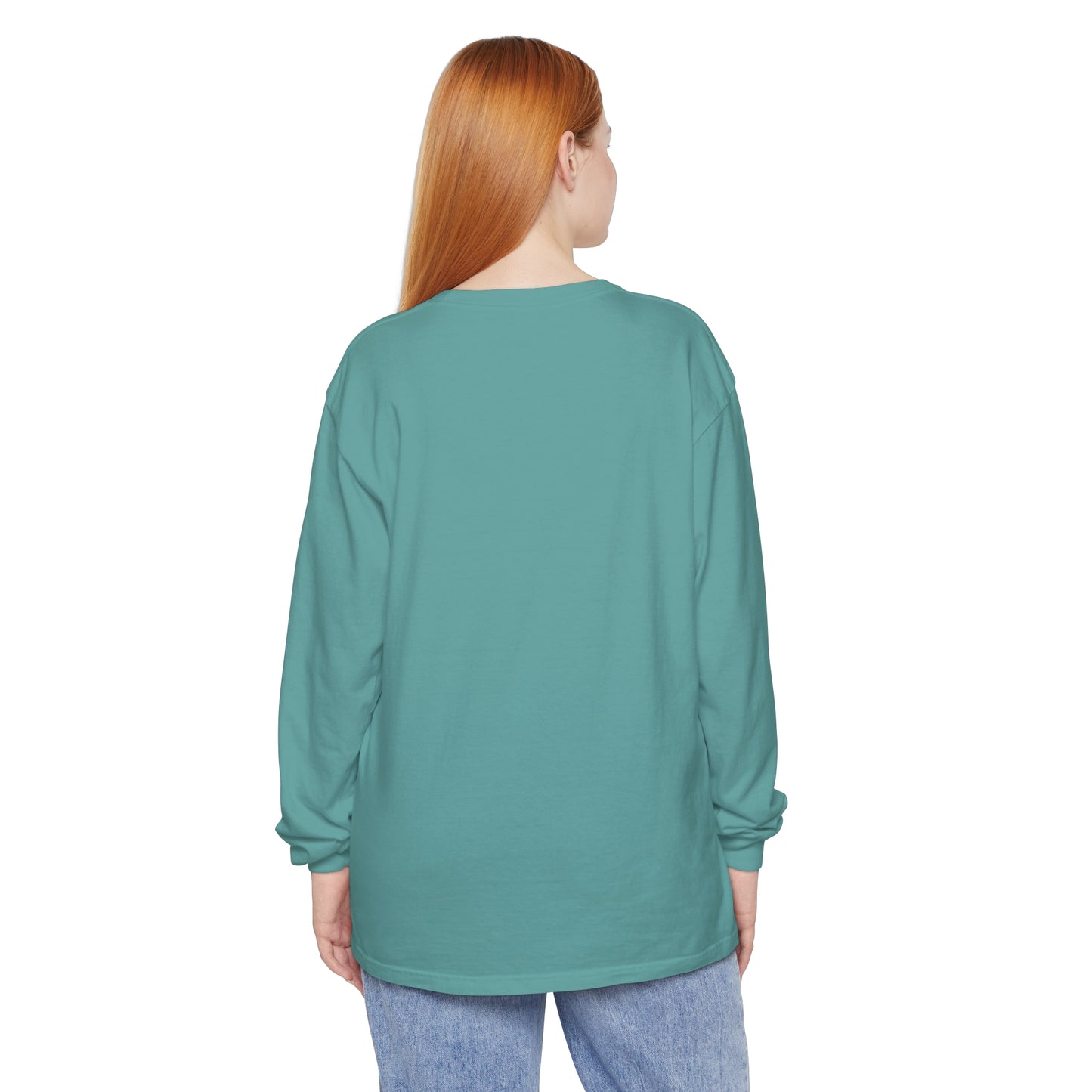 Plants & Cats Are All I Need Unisex Garment-dyed Long Sleeve