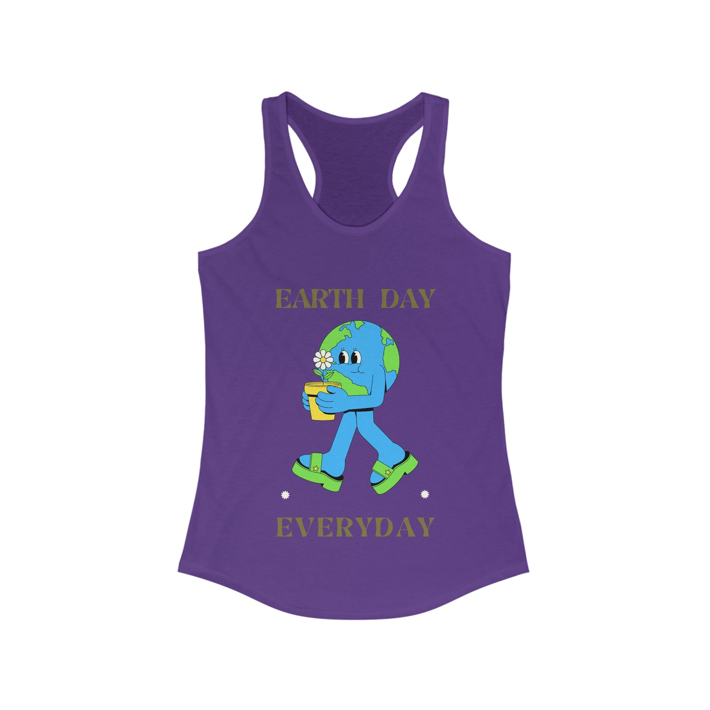 Earth Day Everyday Women's Racerback Tank
