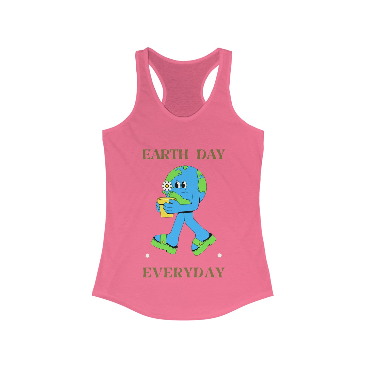 Earth Day Everyday Women's Racerback Tank