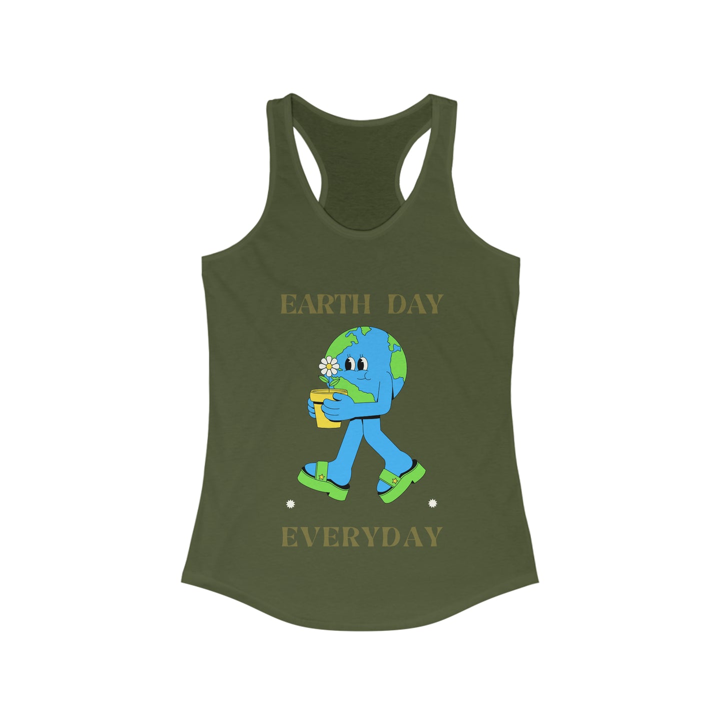 Earth Day Everyday Women's Racerback Tank