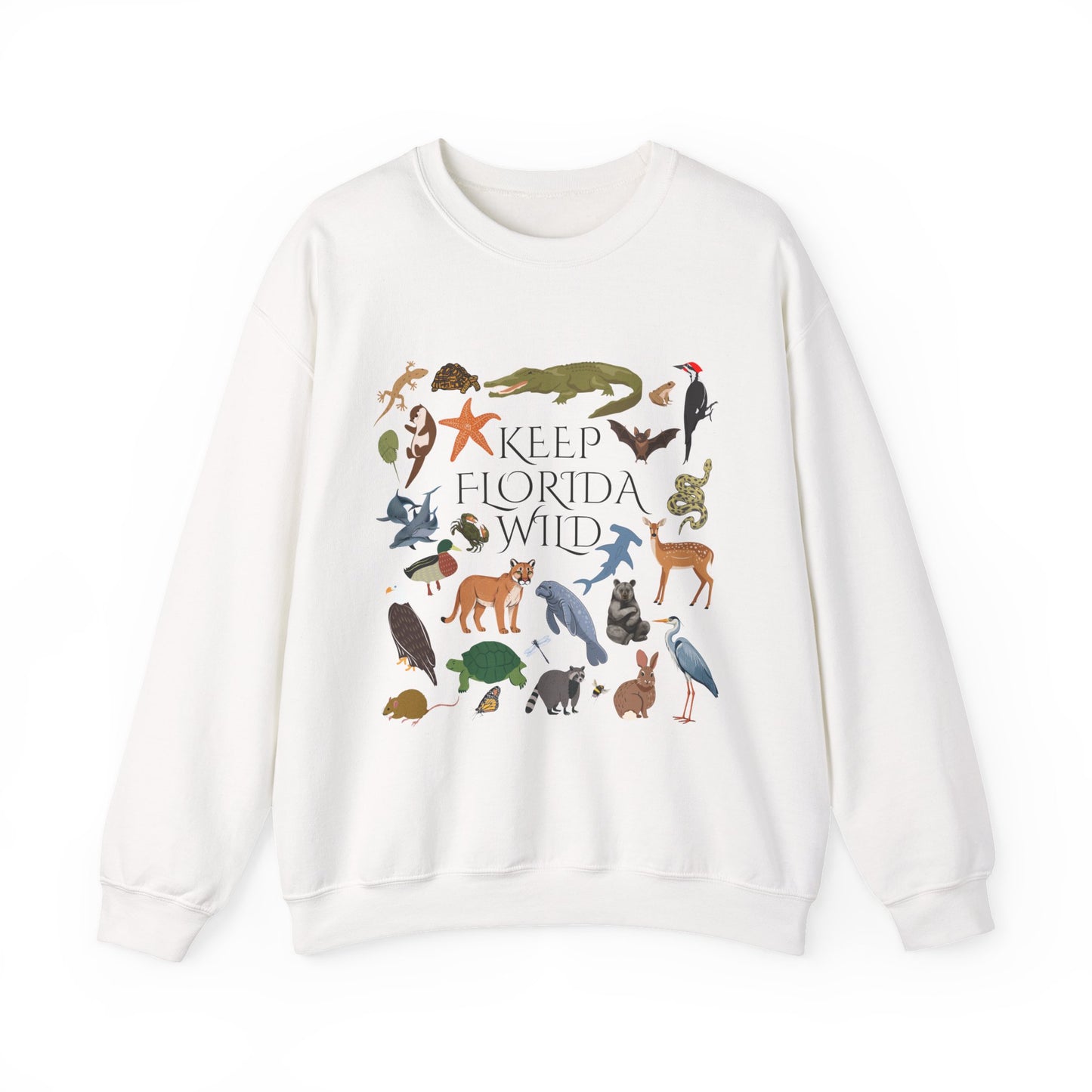 Keep Florida Wild Unisex Crewneck Sweatshirt