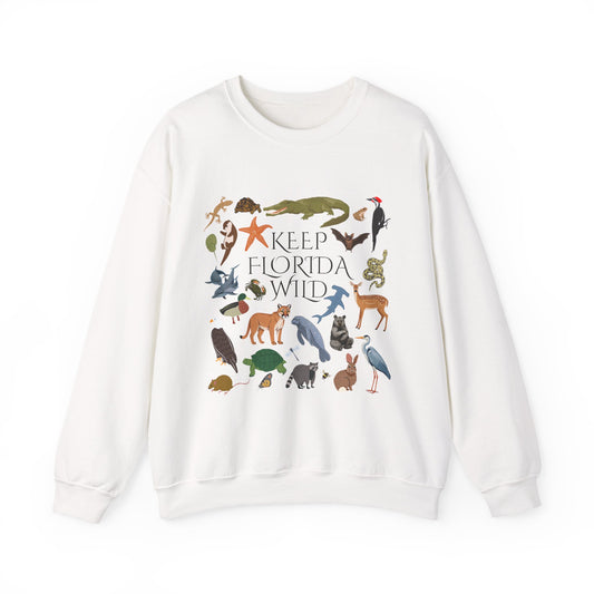 Keep Florida Wild Unisex Crewneck Sweatshirt
