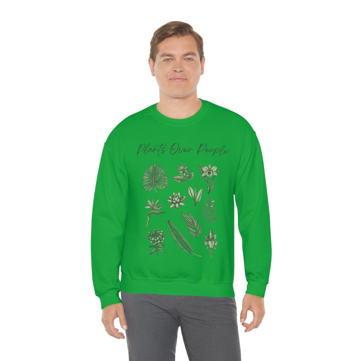 Plants Over People Unisex Crewneck