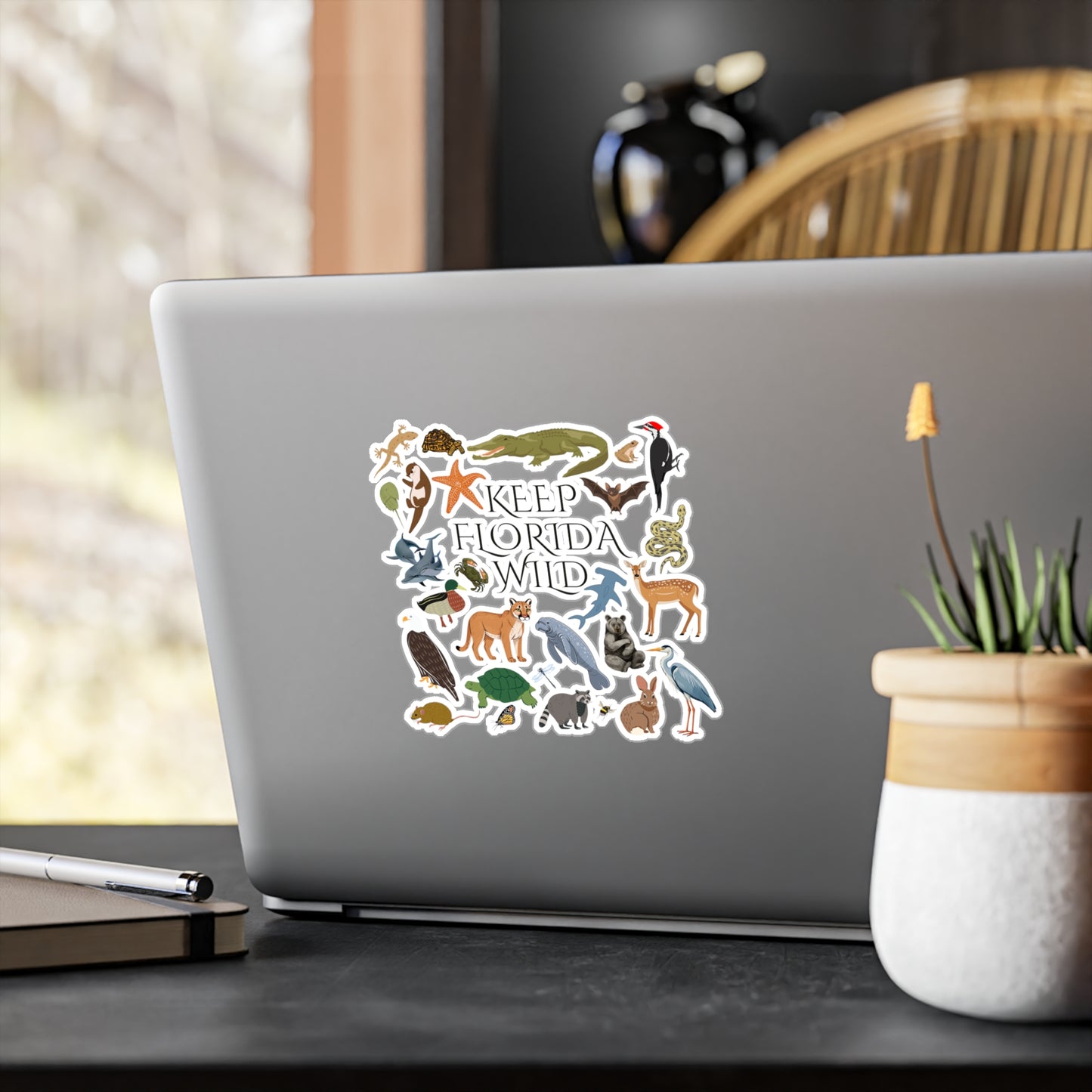 Keep Florida Wild Vinyl Decals
