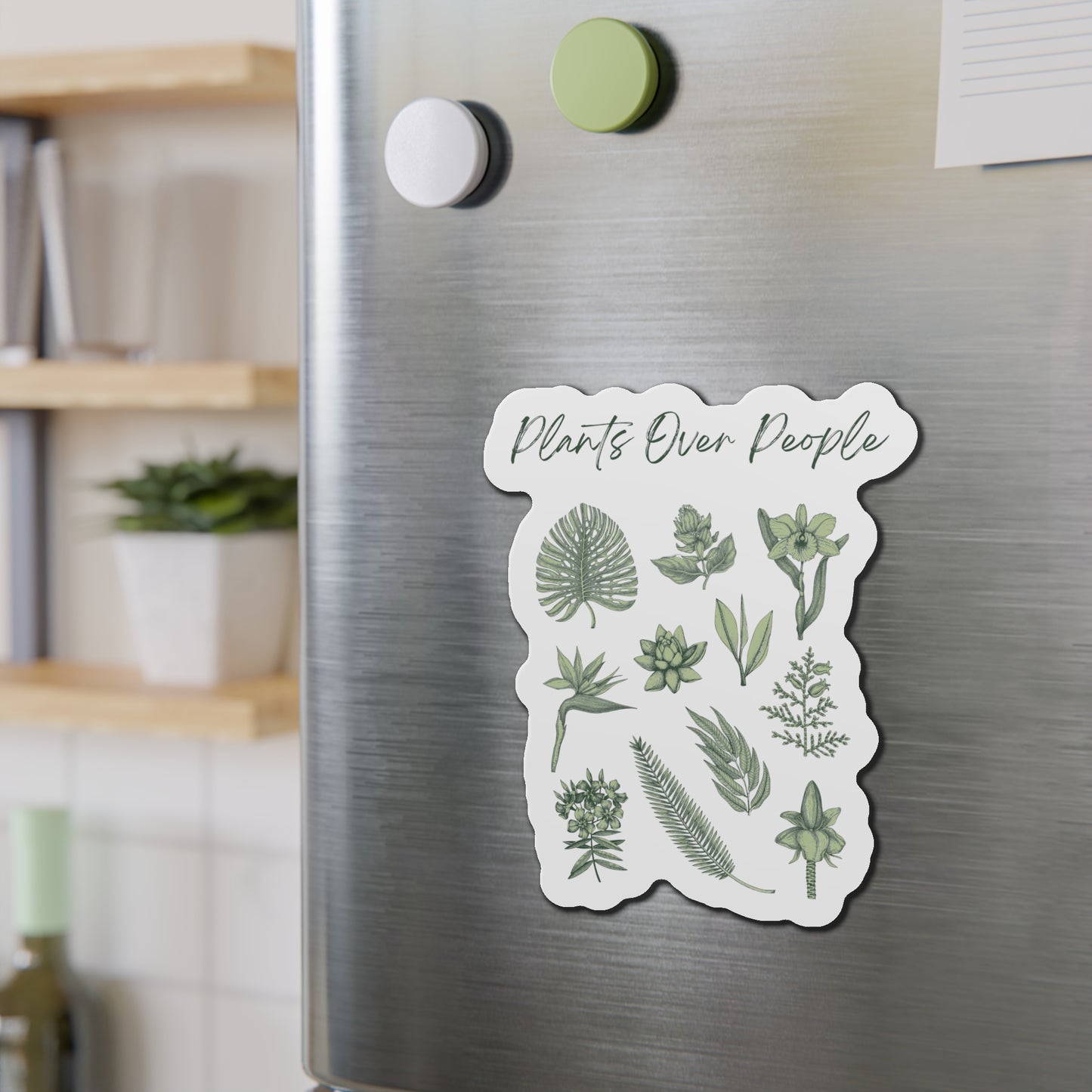Plants Over People Magnets