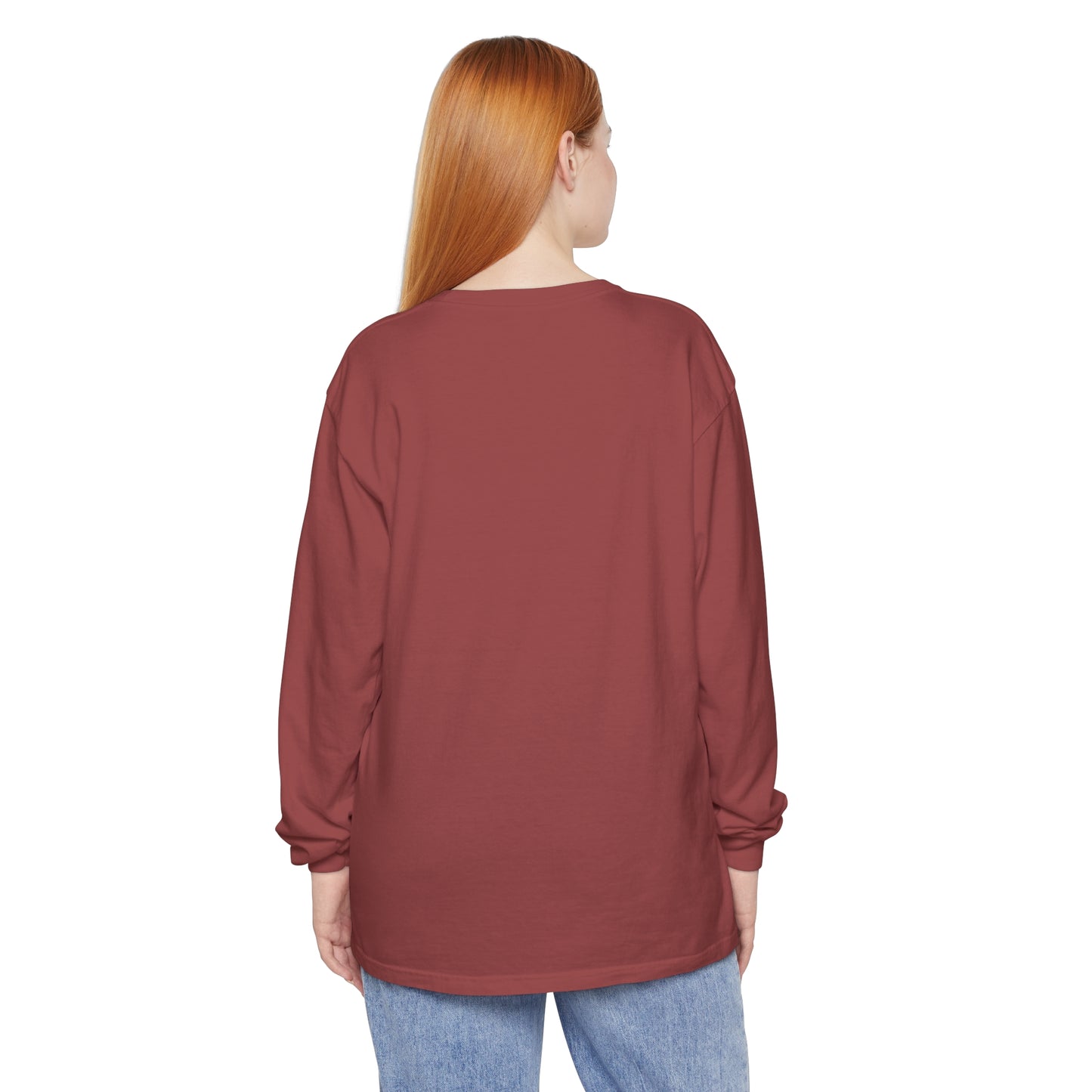 Plants & Cats Are All I Need Unisex Garment-dyed Long Sleeve