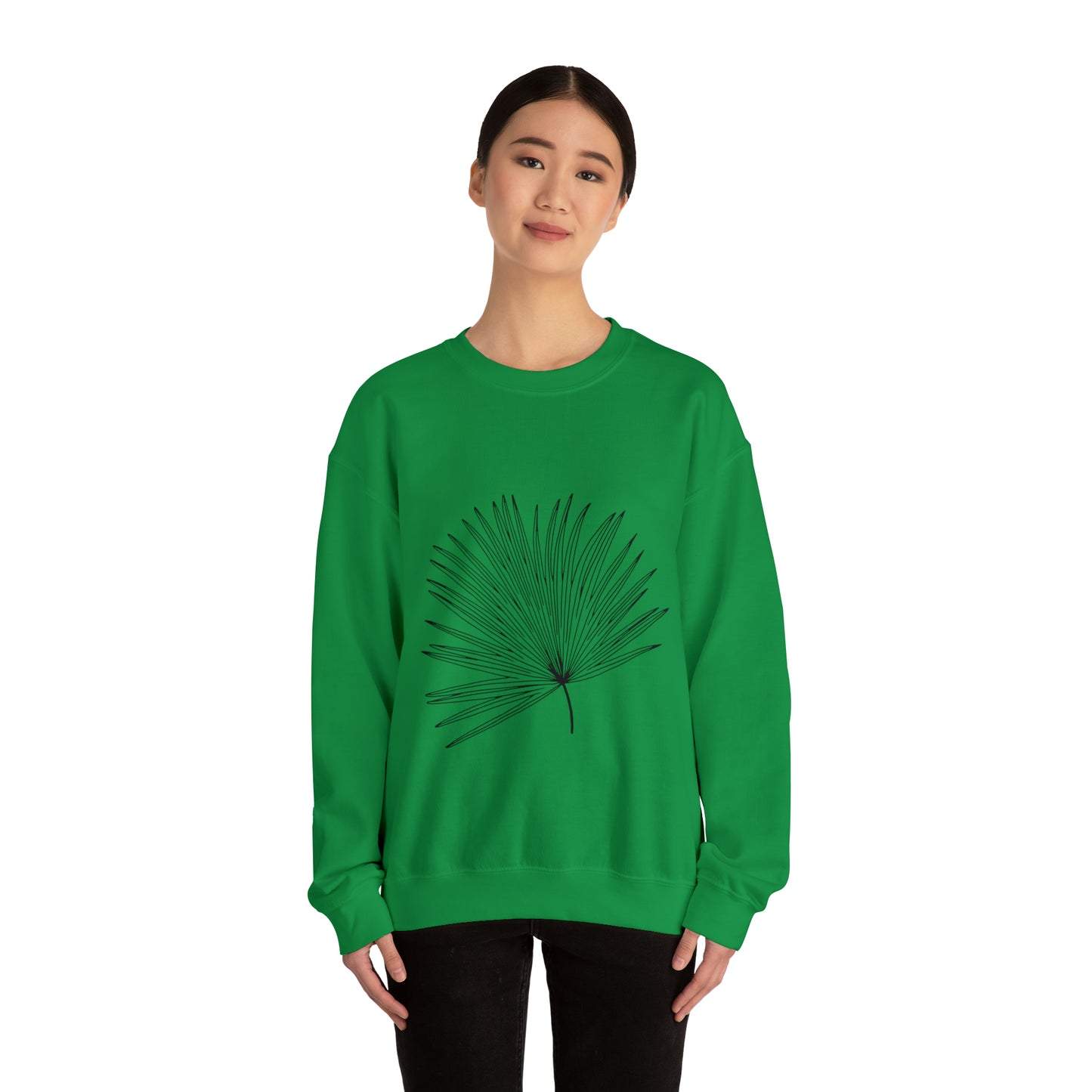 Palm Leaf Unisex Crewneck Sweatshirt