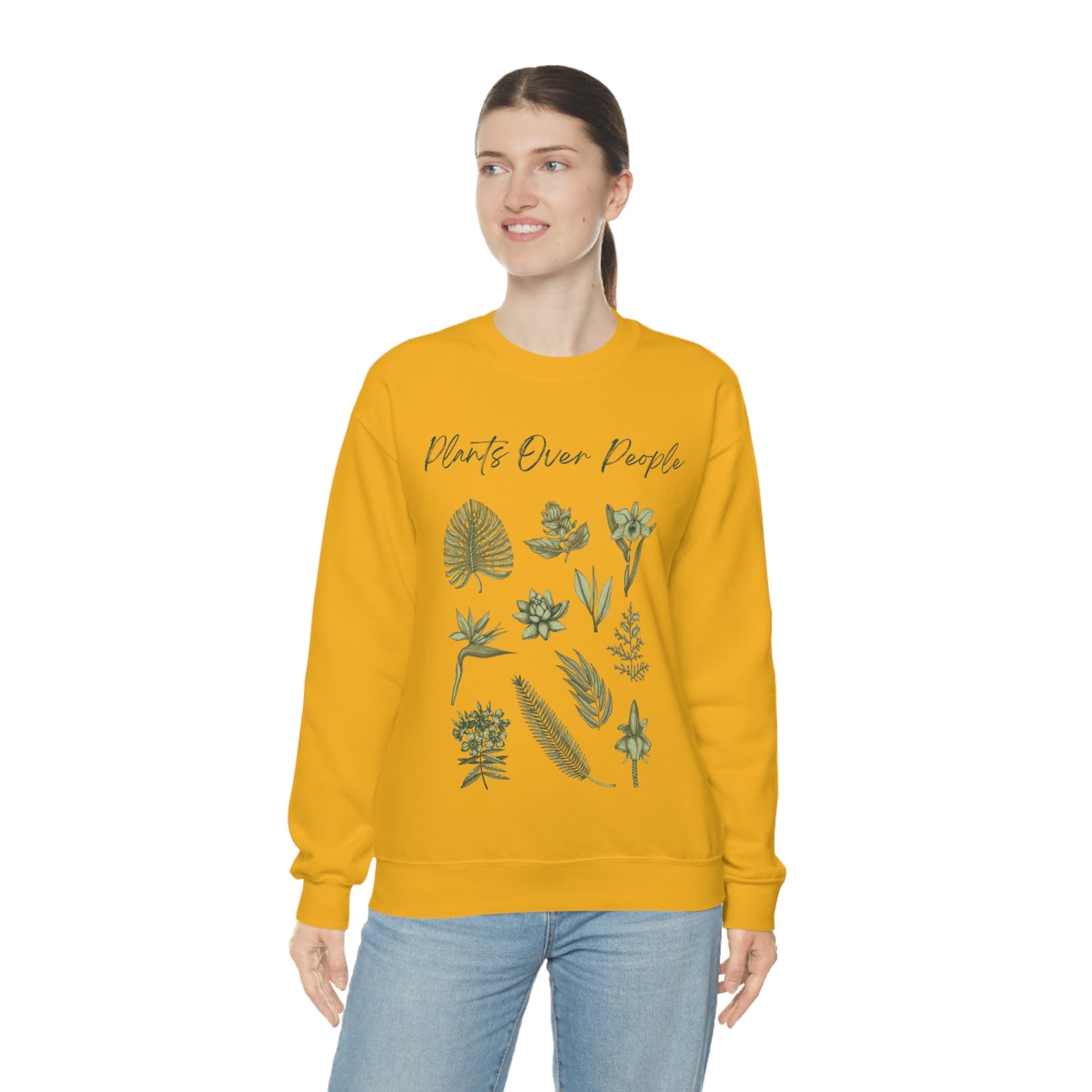 Plants Over People Unisex Crewneck