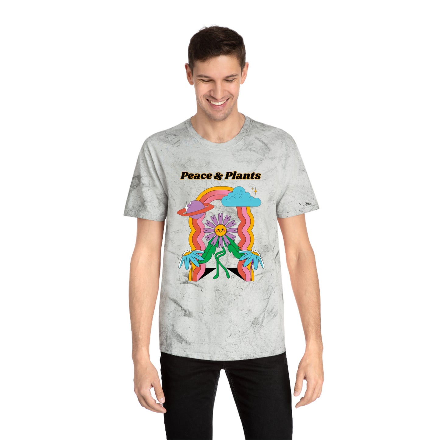 Peace & Plants Color Blast T-Shirt