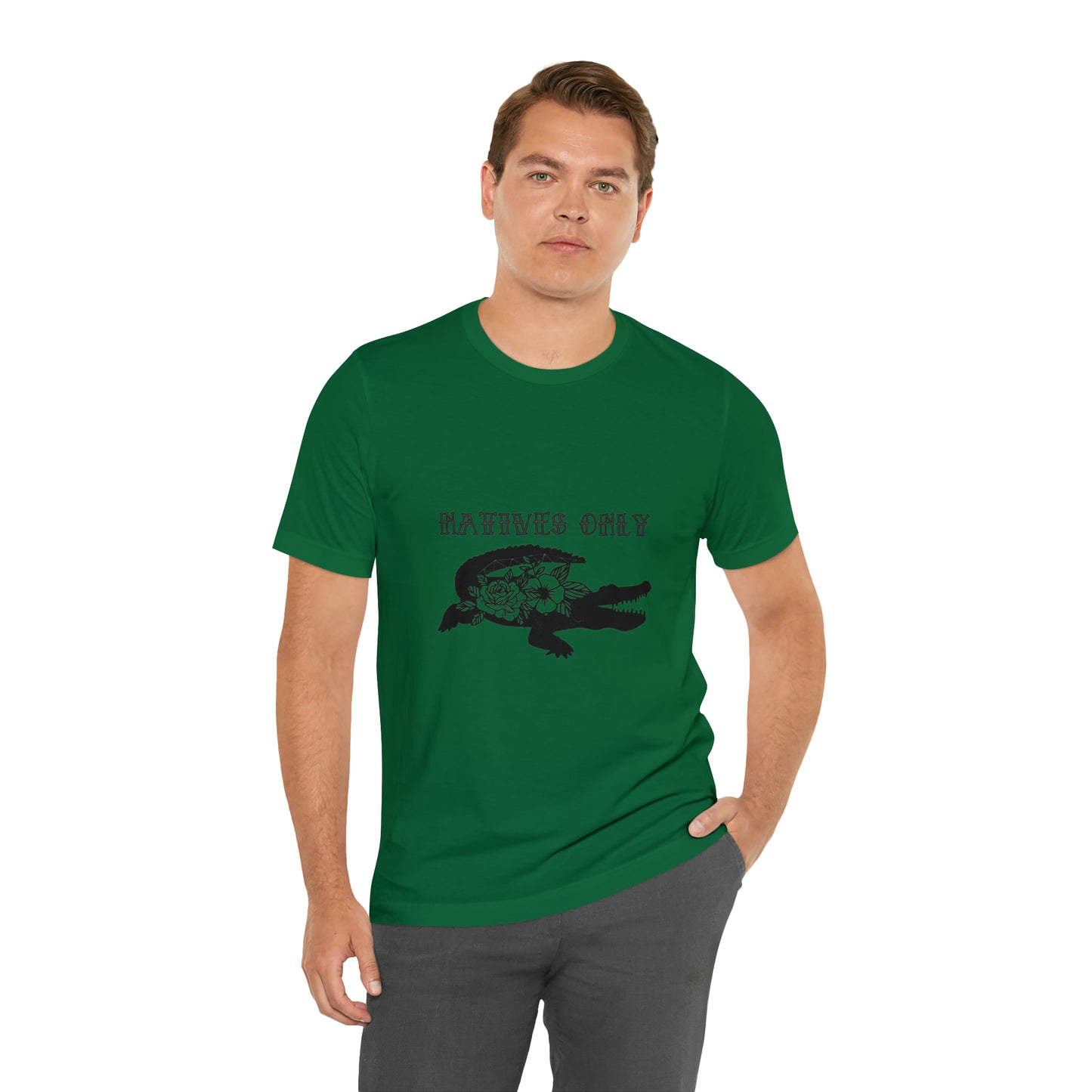 Natives Only Alligator Unisex Jersey Tee