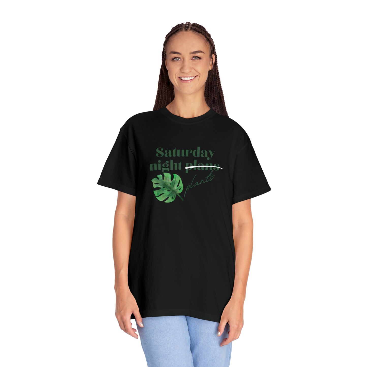 Saturday Night Plants Unisex Garment-Dyed T-shirt